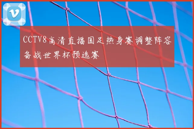 CCTV8高清直播国足热身赛调整阵容备战世界杯预选赛